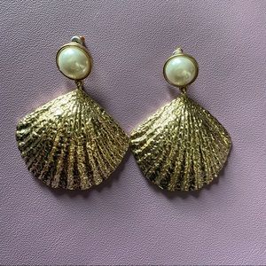 seashell earrings